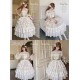 Mewroco Bunny Day Embroidered JSK and Print JSK(Reservation/Full Payment Without Shipping)